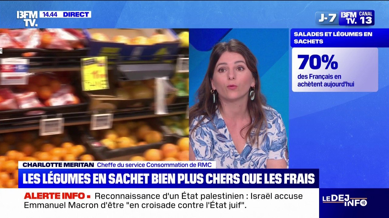 Les légumes en sachet sont-ils plus chers que les légumes en vrac? BFMTV répond à vos questions