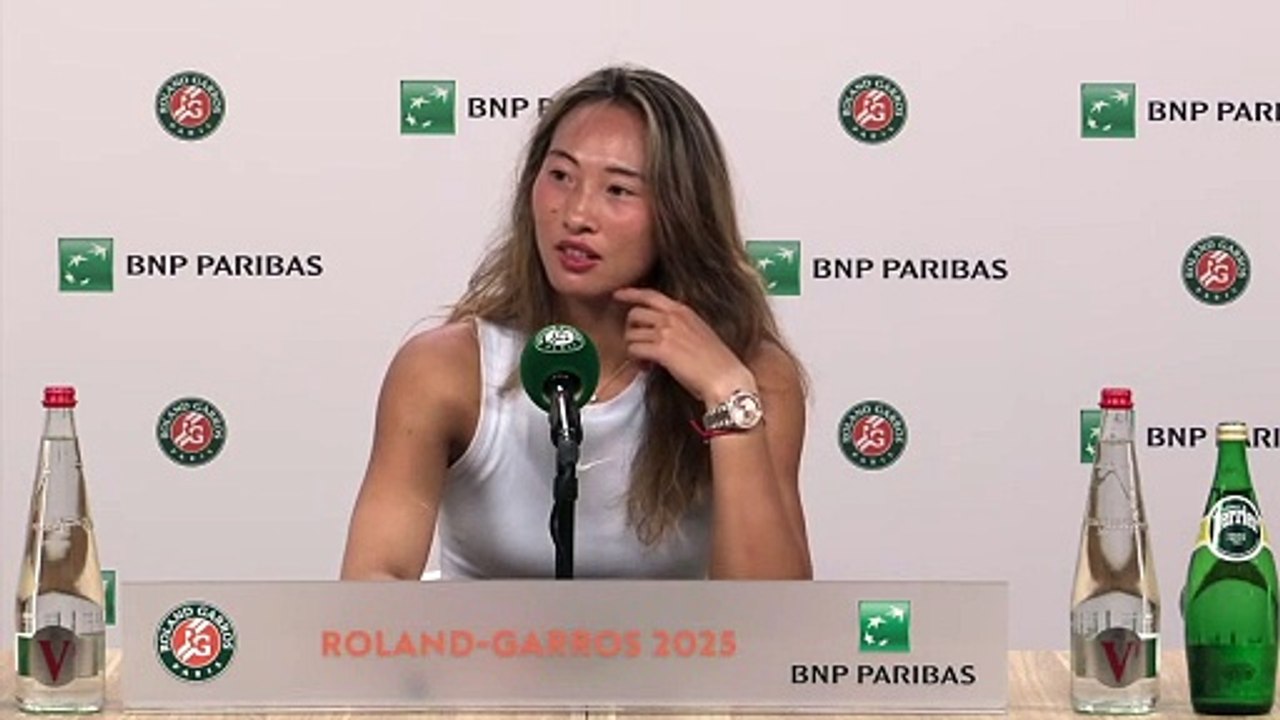 Roland-Garros 2025 - Zheng Qinwen : "J'ai joué le pire tennis jusqu'à maintenant dans ce tournoi"