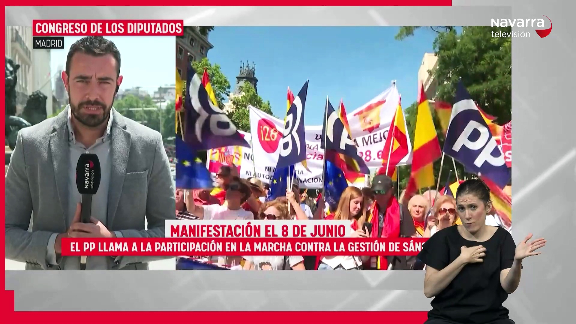 Noticias de Navarra 14.30h 30/05/2025 Lengua de Signos