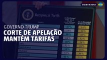 Corte de apelação mantém temporariamente as tarifas de Trump