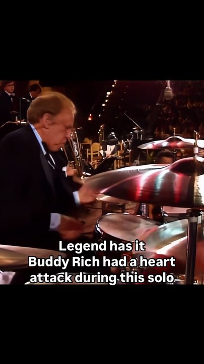 It’s often referred to as “the impossible drum solo Buddy Rich