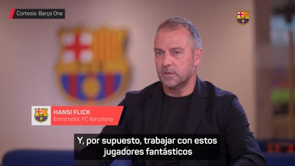 Flick: "Es muy positivo hablar con Bojan y Deco sobre los próximos años"