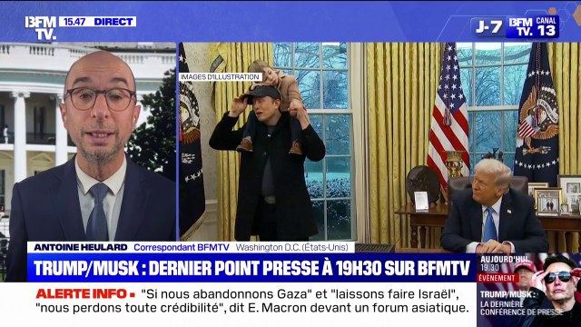 Efficacité gouvernementale: Donald Trump et Elon Musk s'exprimeront ce soir à 19h30