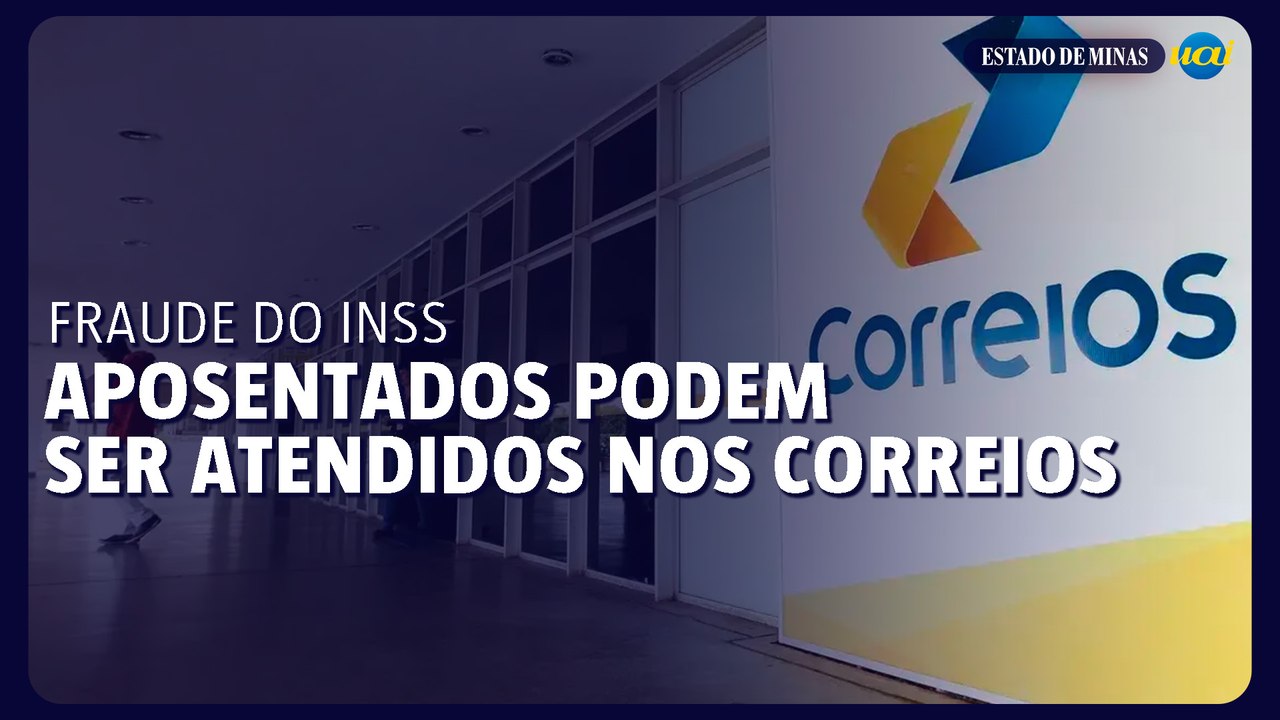 Fraude do INSS Aposentados podem ser atendidos em Agências dos Correios