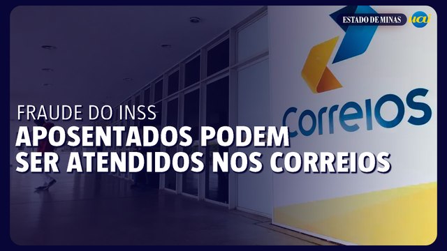 Fraude do INSS Aposentados podem ser atendidos em Agências dos Correios
