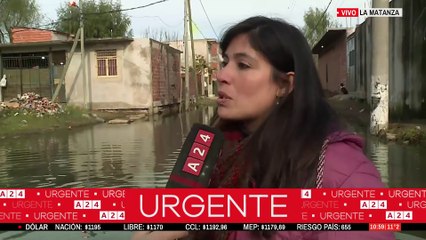 📢 GONZÁLEZ CATÁN, LA MATANZA: EL BARRIO LA LOMA, SIGUE INUNDADO A UNA SEMANA DEL TEMPORAL