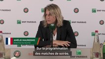 Roland-Garros - Mauresmo justifie les night sessions réservées aux hommes