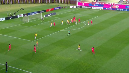 여자 축구대표팀, 콜롬비아에 1대 0 패배 / YTN