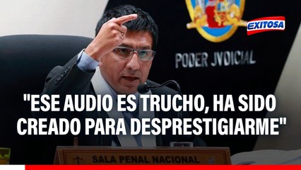 "Es trucho": Concepción Carhuancho desacredita audio que se le atribuye en caso de adelanto de opinión