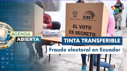 Agenda Abierta 30-05: Demanda contra el CNE ecuatoriano por fraude