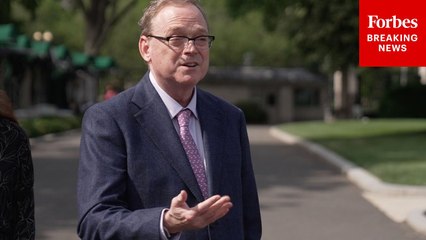 Kevin Hassett Speaks To Reporters As Trump's Tariff Court Drama Intensifies