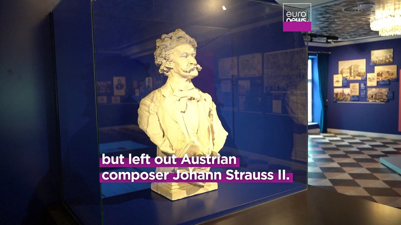Vienna beams Strauss' iconic Blue Danube waltz into space to mark composer's 200th birthday