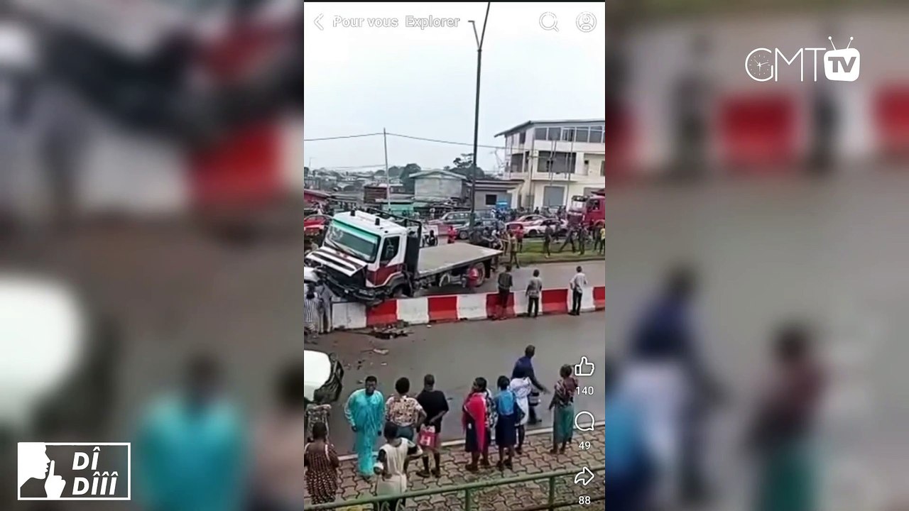 [#Dîdiiii] Plein ciel : accident entre un 4x4 et un camion