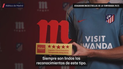 Julián Álvarez, el mejor jugador de la temporada: "He aprendido y crecido mucho"