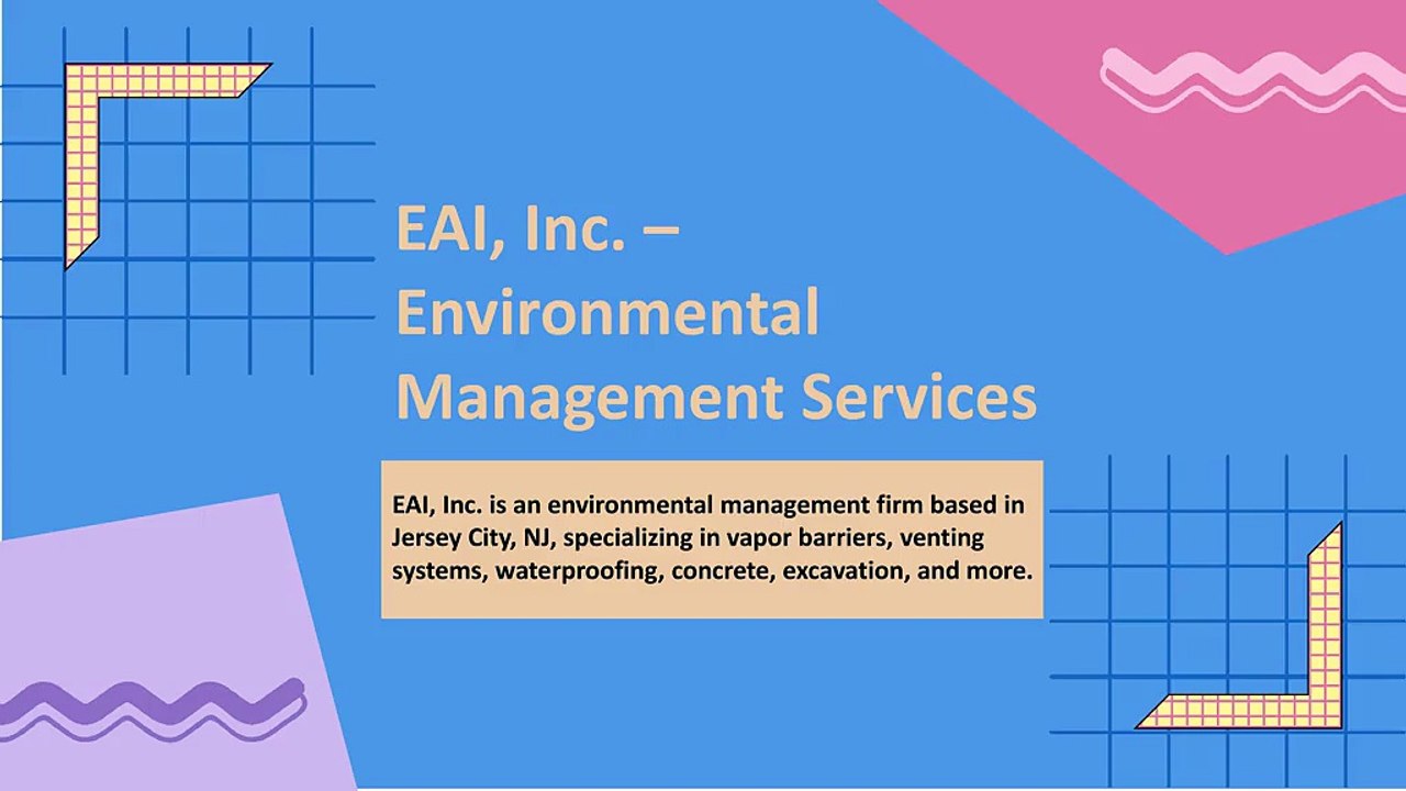 EAI, Inc. - Specializes in Vapor Barriers and Venting