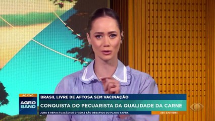 Entenda trajetória para Brasil conquistar certificado livre de febre aftosa