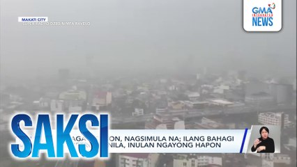 Habagat season, nagsimula na; ilang bahagi ng Metro Manila, inulan ngayong hapon | Saksi