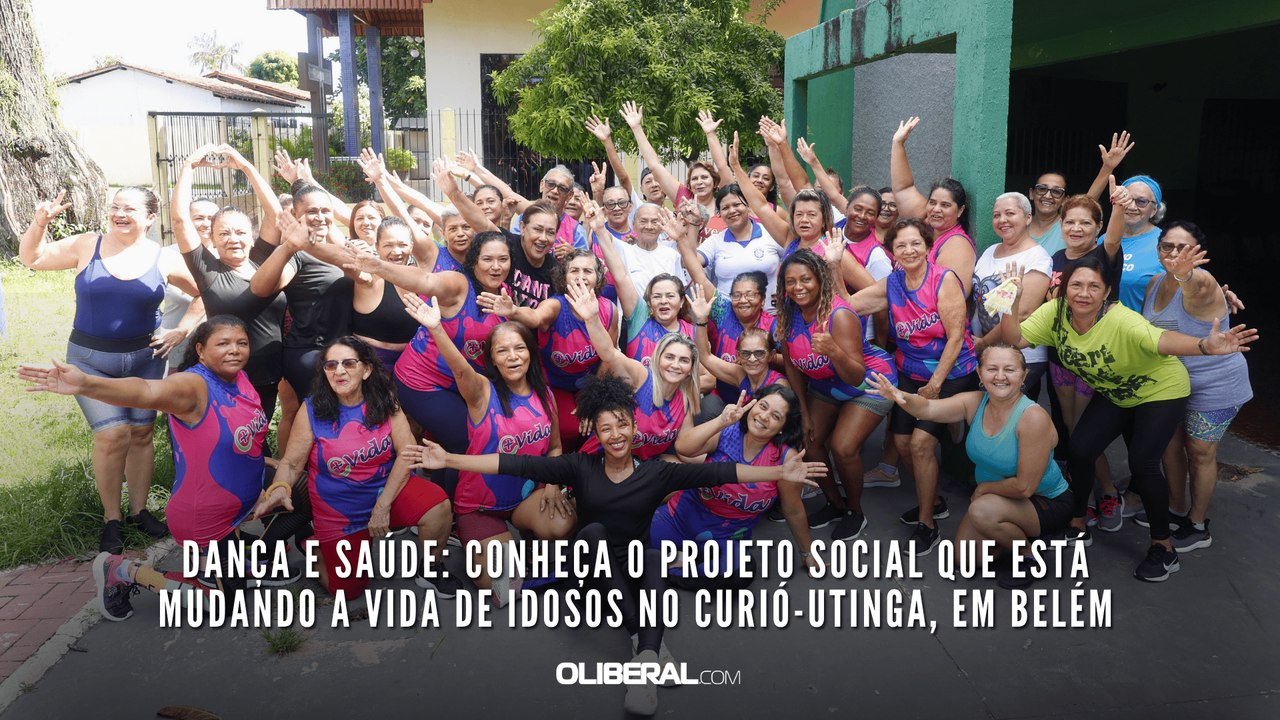 Dança e saúde: conheça o projeto social que está mudando a vida de idosos no Curió-Utinga, em Belém