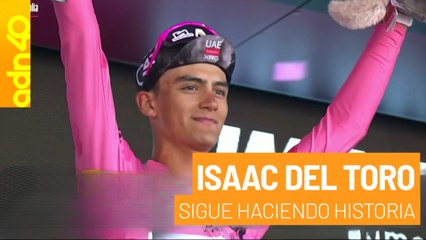 Isaac del Toro sigue haciendo historia en el Giro de Italia