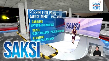 Muling paggalaw ng presyo ng petrolyo, inaasahan sa susunod na linggo | Saksi