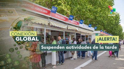 Suspenden la feria del libro por altas temperaturas en España
