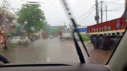 Driving My Swift in Rain | Relaxing Rain Drive in Semliguda 🌧️🚗