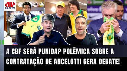 "É MAIS UM ESCÂNDALO NA CBF!!! SAIU A INFORMAÇÃO de que..." POLÊMICA sobre Ancelotti na Seleção!