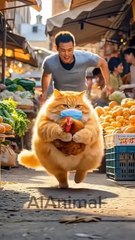 #cat#catvideo #ai #cuteanimals #aishort #animals #airabbit #cute #rabbit #aipanda #funny#aicatvideo