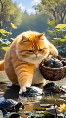 #cat#catvideo #ai #cuteanimals #aishort #animals #airabbit #cute #rabbit #aipanda #funny#aicatvideo