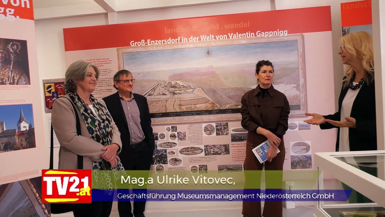 Eröffnung der Ausstellung  landschaft.bild.wandel. Groß-Enzersdorf