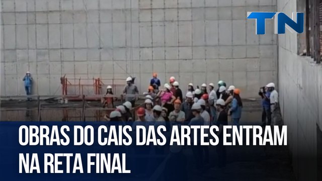 Obras do Cais das Artes entram na reta final