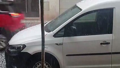 La Victoria sufre una fuerte granizada