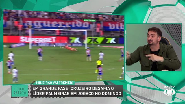 Debate Jogo Aberto: Quem vence o confronto entre Cruzeiro e Palmeiras?