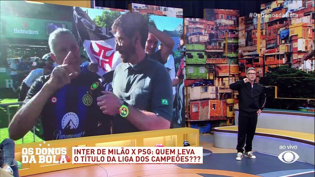 Final da Champions: Torcedor da Inter chora com Maicon e corintiano se declara ao Craque Neto