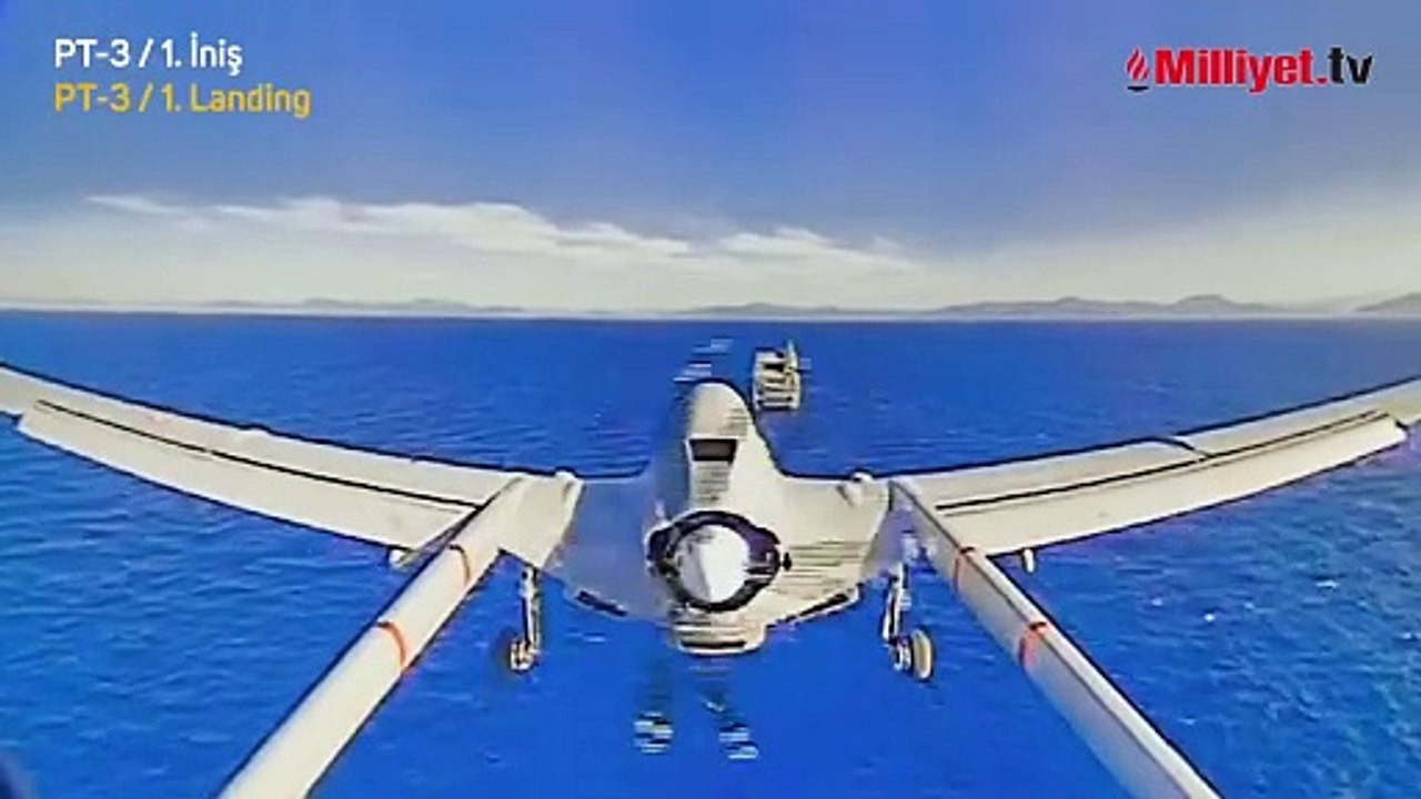Bayraktar TB3'ün tam otomatik kalkış ve iniş testi paylaşıldı