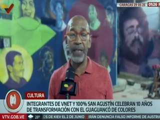 100% San Agustín junto a Vnet celebraron 10 años transformando la región con la renovación de murales