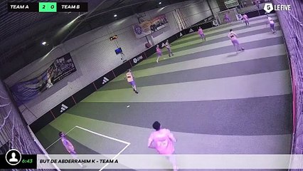 But de Abderrahim K - Team A