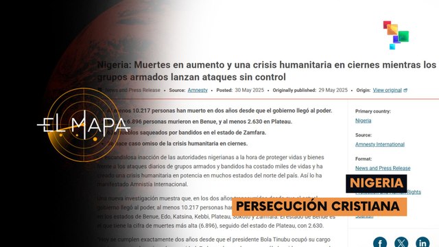 Escala 30-05-25: Nigeria: Muertes en aumento y una crisis humanitaria en ciernes mientras los grupos armados lanzan ataques sin control