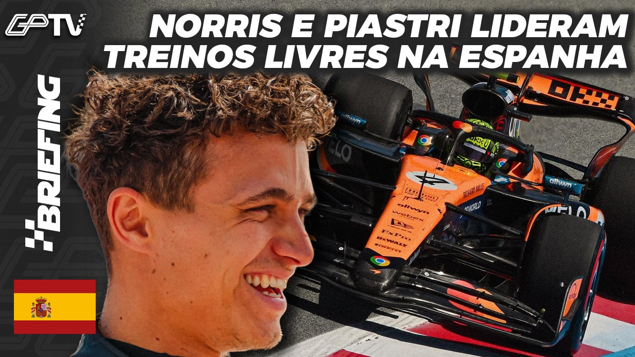 PIASTRI LIDERA, ALONSO RECLAMA DE 'HERÓI' HAMILTON, BORTOLETO 17º: A F1 NA ESPANHA | BRIEFING
