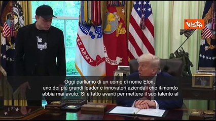 Trump: "Elon Musk uno dei più grandi leader e innovatori che il mondo abbia mai avuto"