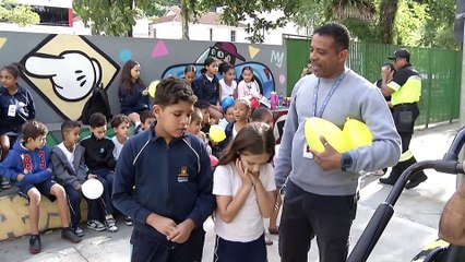 Campanha Minicidade do trânsito  busca aumentar a conscientização sobre a importância da segurança no trânsito