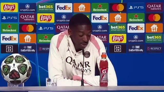 « Je suis focalisé sur l'équipe » : Ousmane Dembélé évoque le Ballon d'Or avant la finale de la Ligue des champions - Foot - Ligue des champions