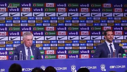 FIFA pede explicações à CBF sobre a participação de intermediário na negociação com Ancelotti