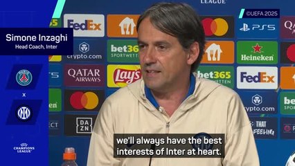 Inter will show 'heart and desire' in Champions League final - Inzaghi