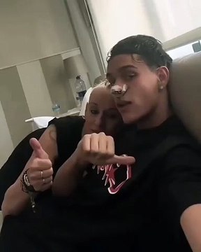 Héctor Fort se opera de la nariz para solucionar sus problemas respiratorios