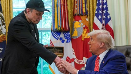 Trump no escatima elogios en la despedida de Elon Musk de la Casa Blanca