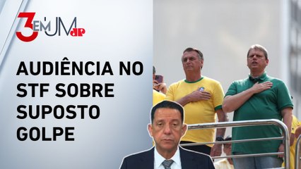 Qual foi a estratégia da defesa de Bolsonaro ao convocar Tarcísio? Trindade analisa depoimento