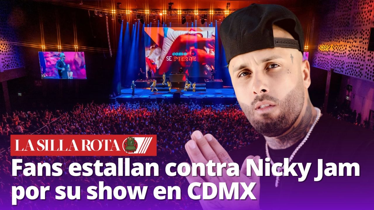 Fans estallan contra Nicky Jam por su show en CDMX