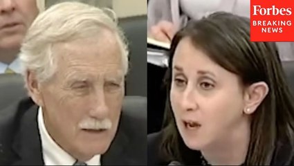 ‘Is That Really Viable Today?’: Angus King Asks DoD Official About Missile Deterrence Strategies