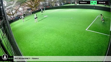 But de Ahcene Y - Team A